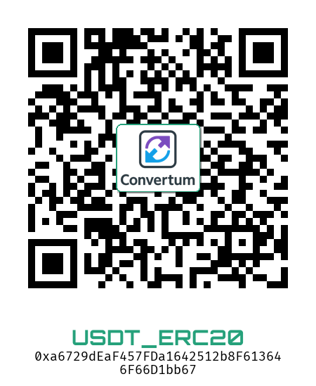 USDT ERC20 QR Code
